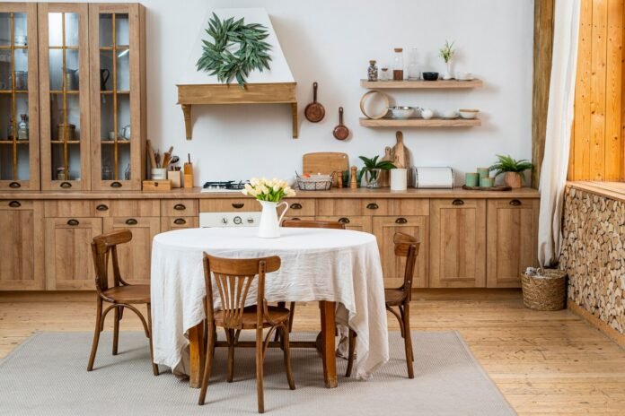 round kitchen table